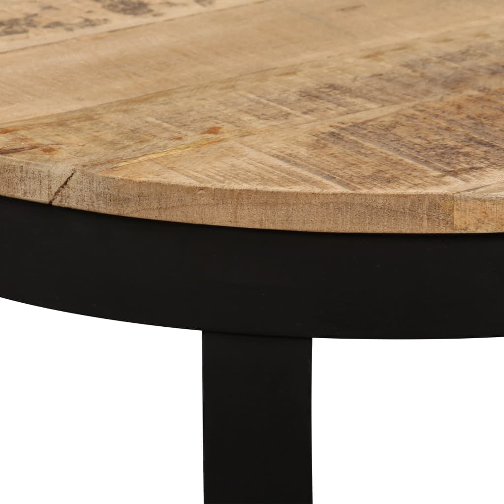 vidaXL Table basse bois de manguier brut 60x40 cm