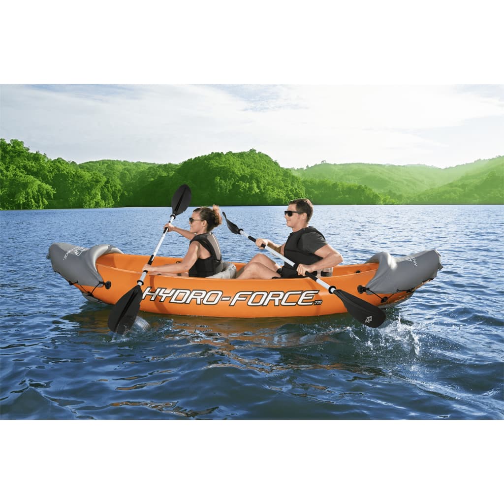 Bestway Ensemble de kayak gonflable Hydro-Force Rapid 2 personnes