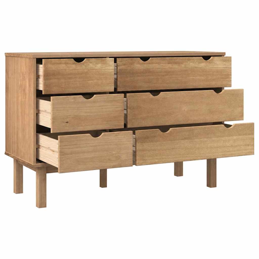 VidaXL Coffre De Rangement Jardin 119x44x58.5 Cm – Bois De Pin Imprégné, Style Rustique Extérieur