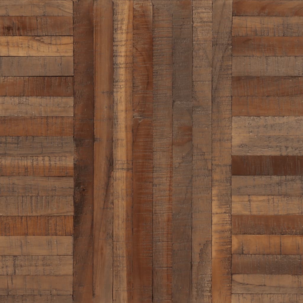 vidaXL Tables basses gigognes 3 pcs bois massif de teck