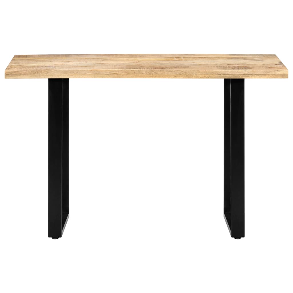 vidaXL Table de salle à manger 120x60x76 cm bois de manguier solide