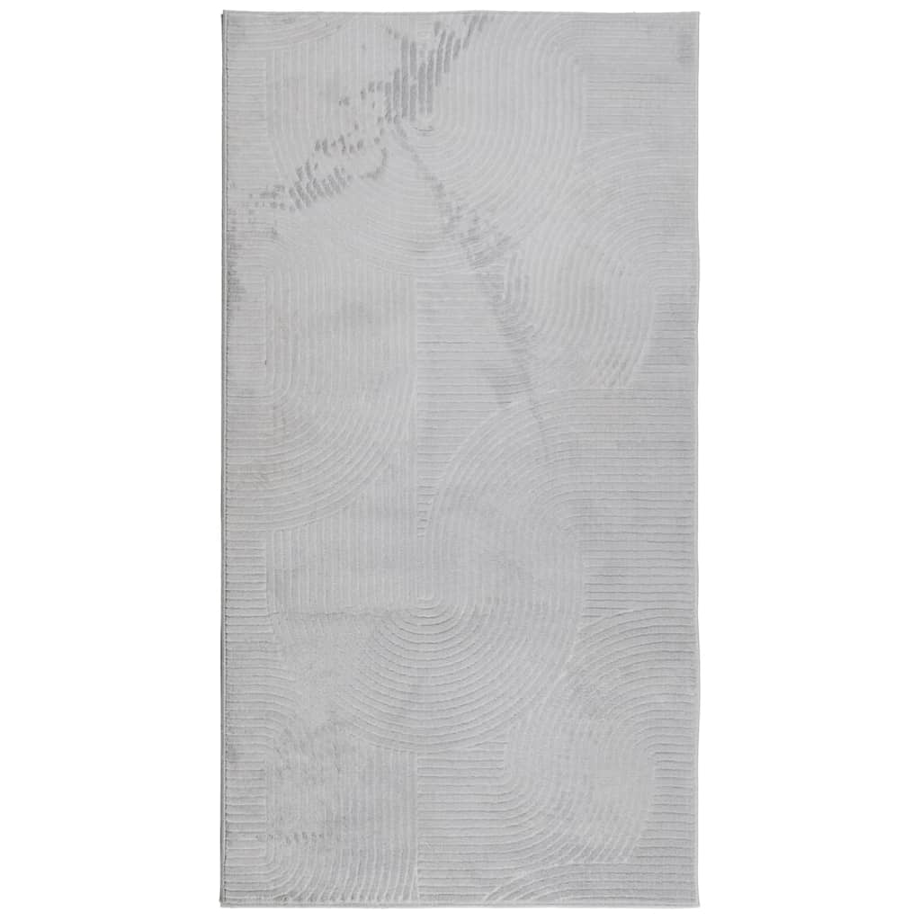 vidaXL Tapis IZA poils courts style scandinave gris 80x150 cm