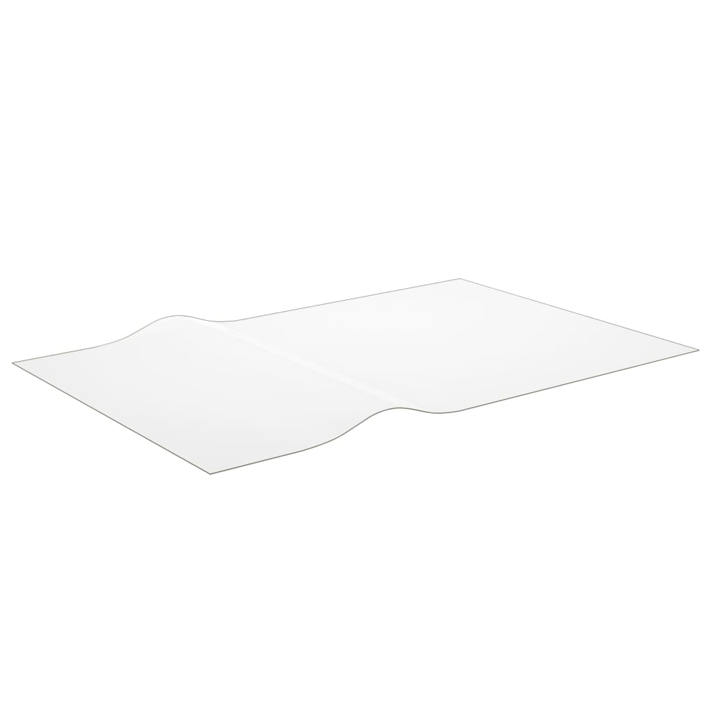 vidaXL Protecteur de table transparent 100x60 cm 1,6 mm PVC