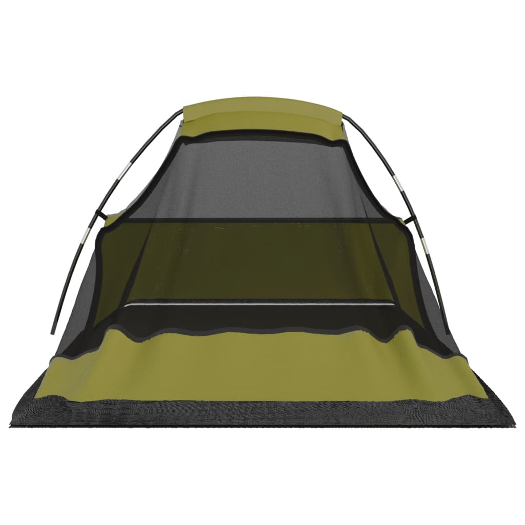 vidaXL Tente de camping 317x240x100 cm Vert