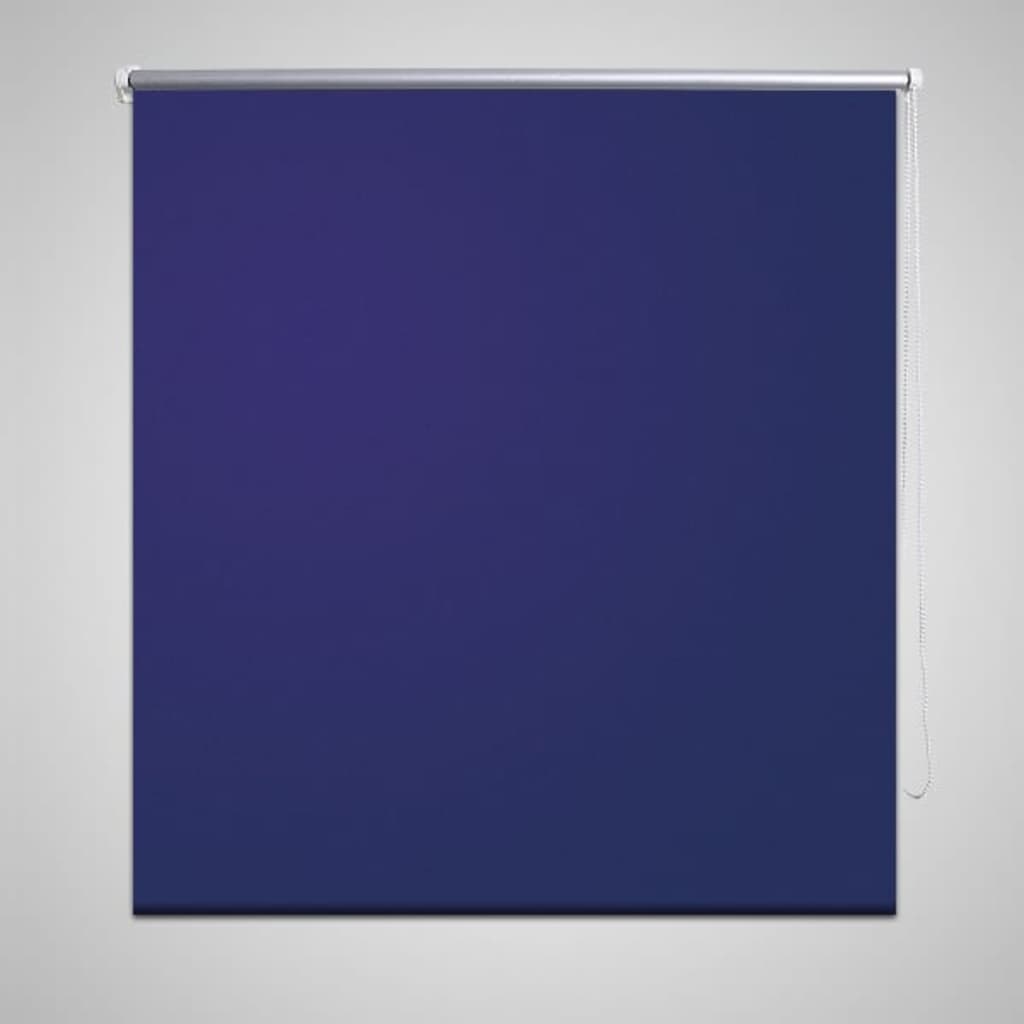 Store enrouleur occultant 120 x 175 cm bleu
