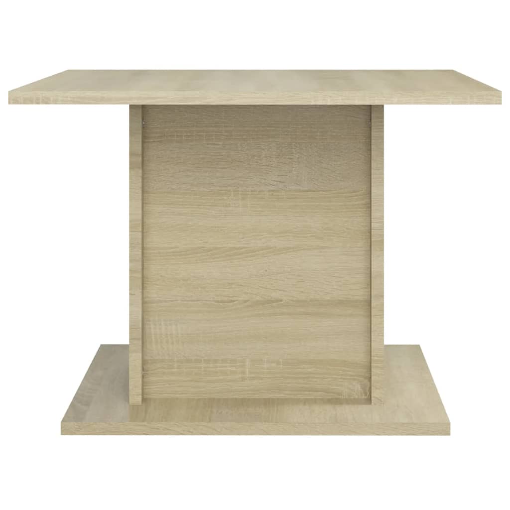 vidaXL Table basse Chêne Sonoma 55,5x55,5x40 cm Aggloméré