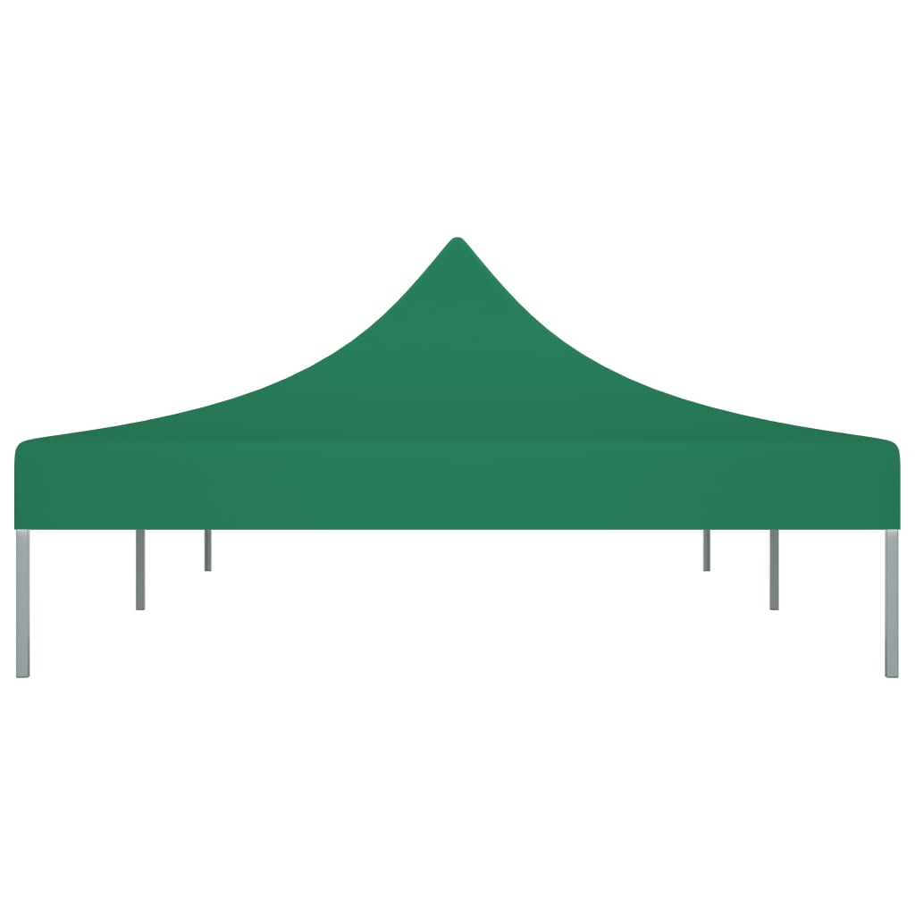 vidaXL Toit de tente de réception 6x3 m Vert 270 g/m²