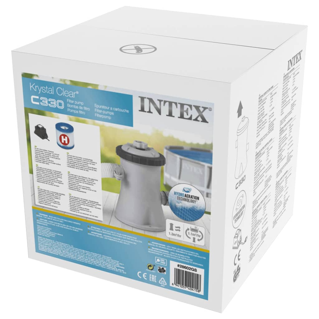 Intex Pompe filtrante à cartouche 1250 L / h 28602GS