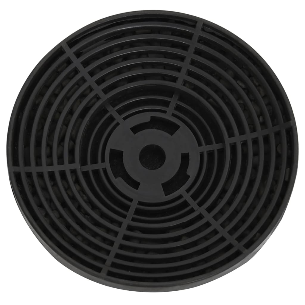 vidaXL Filtres à charbon pour hotte de cuisine 2 pcs 105x21 mm