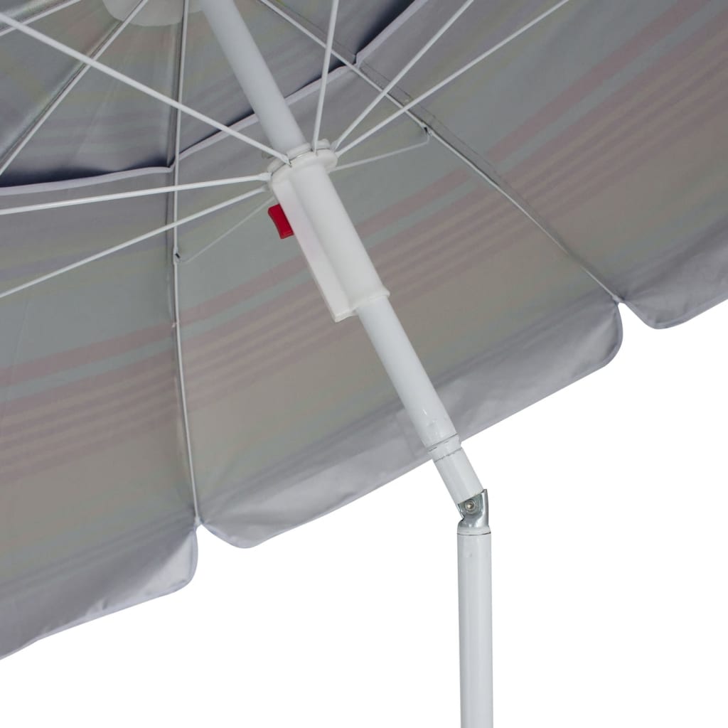 Eurotrail Parasol de plage UPF 50+ Arc-en-ciel