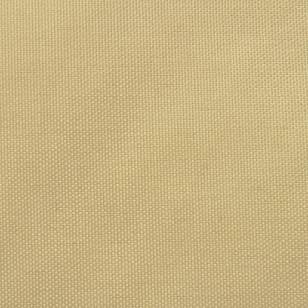 vidaXL Voile de parasol tissu oxford carré 2x2 m beige