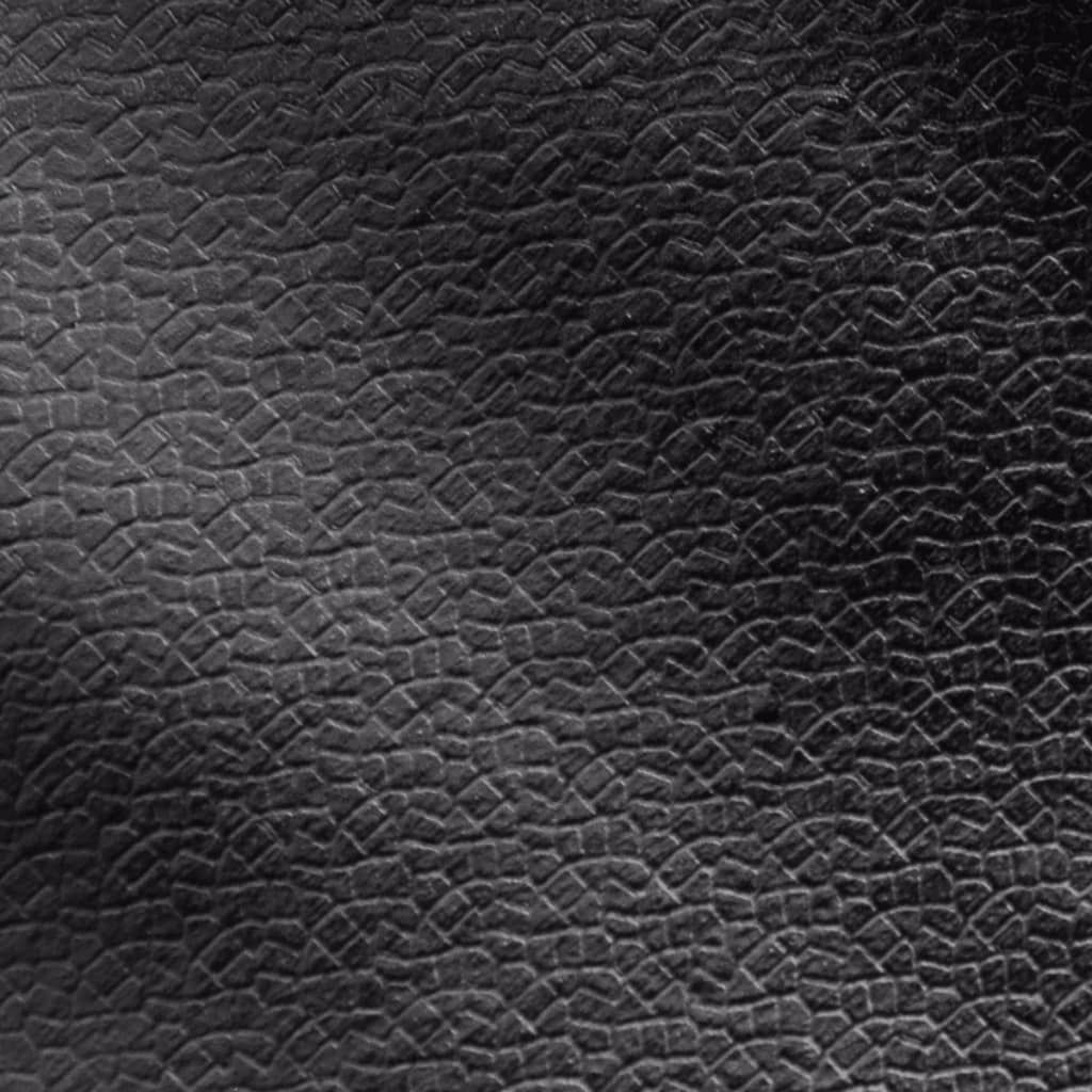 vidaXL Film de voiture Vinyle de fibre de carbone 3D Noir 152x500 cm