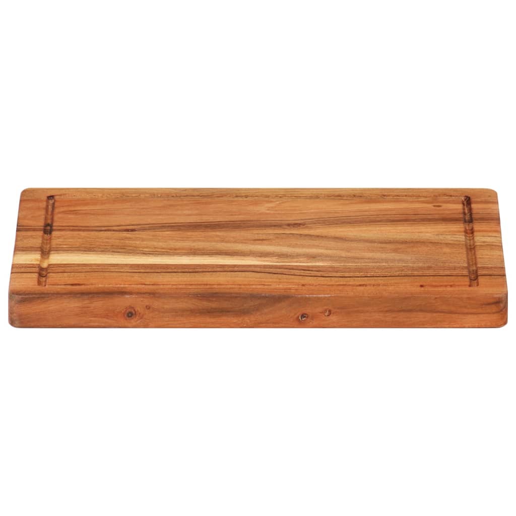 vidaXL Planche à découper 35x25x2,5 cm bois d'acacia massif