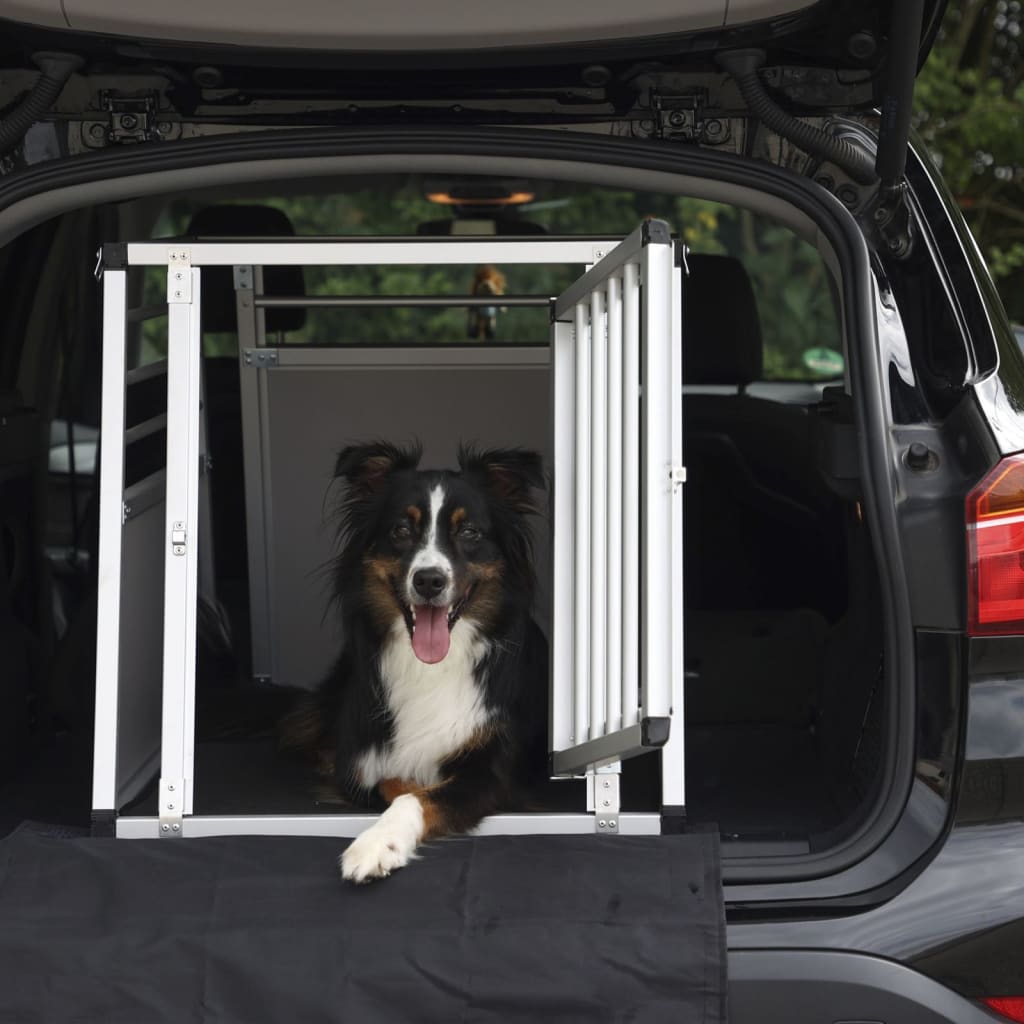 Kerbl Caisse de transport pour chiens Barry 92x65x65,5 cm Aluminium