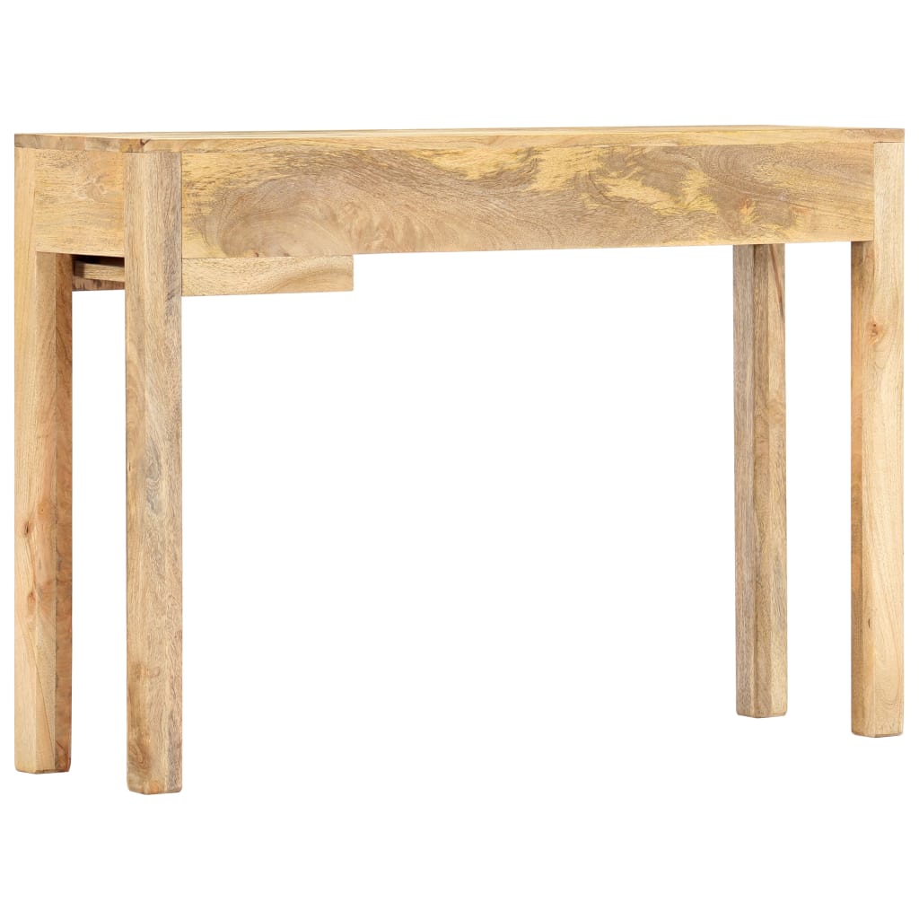 vidaXL Table console 110 x 30 x 75 cm Bois de manguier massif