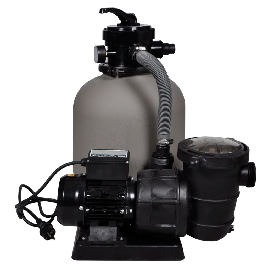 vidaXL Pompes à filtre à sable 2 pcs 600 W 17000 l/h