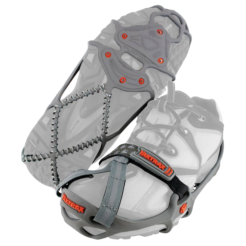 Yaktrax Dispositif de traction pour bottes de neige Run XL 46+ Gris