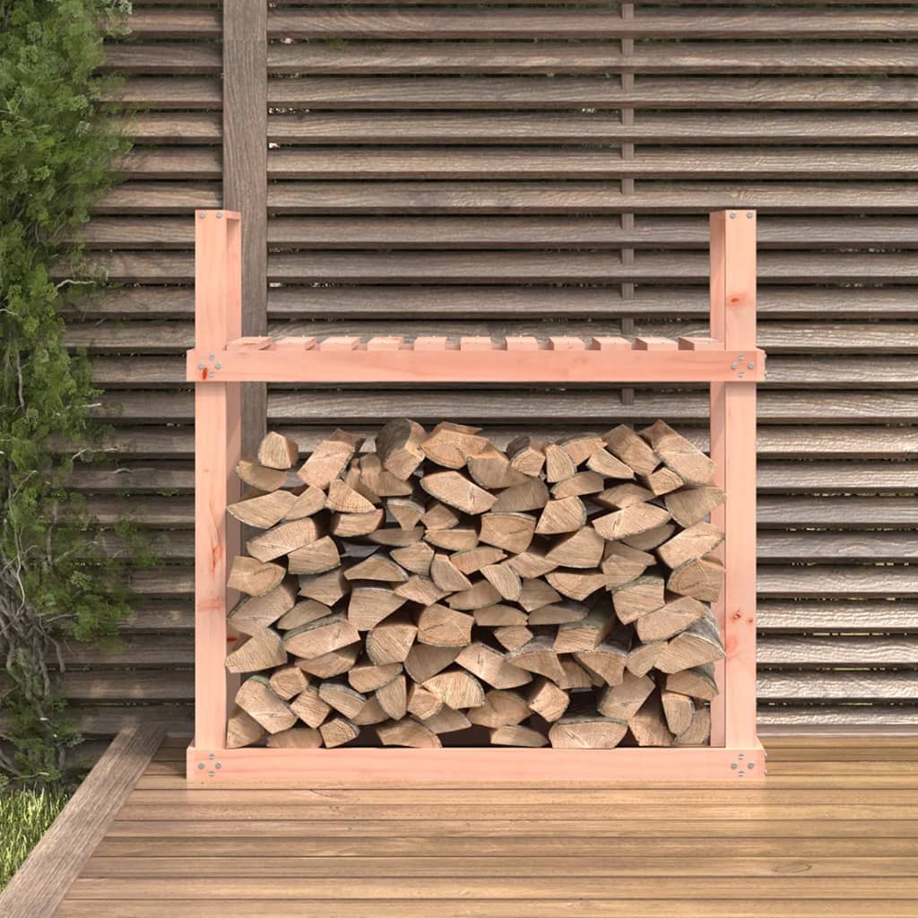 vidaXL Support pour bois de chauffage 110x35x108,5 cm Bois de douglas