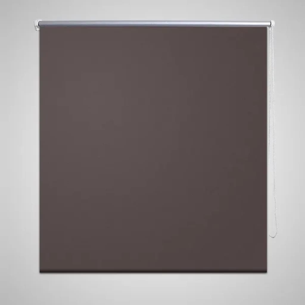 Store enrouleur occultant 100 x 230 cm marron