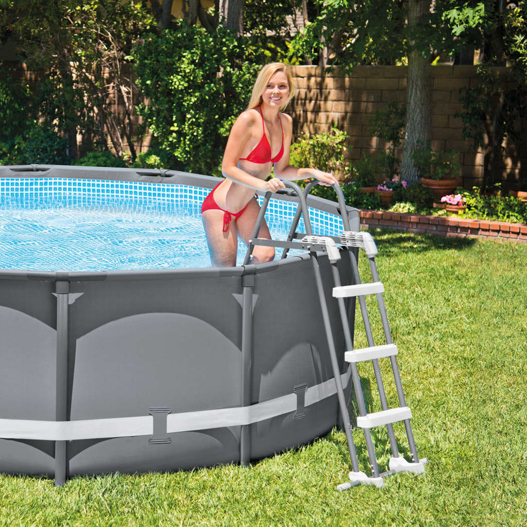 Intex Échelle de sécurité pour piscine à 3 marches 91-107 cm