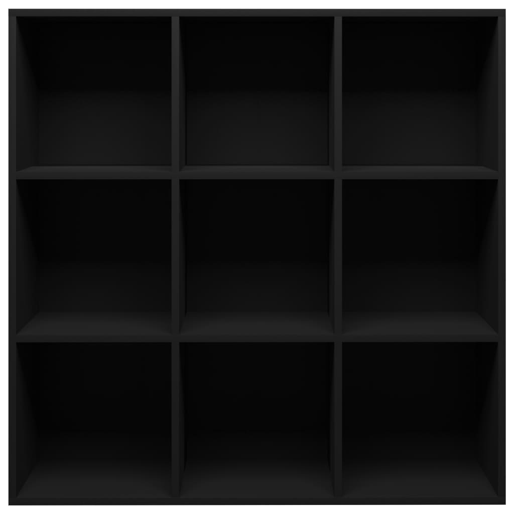 vidaXL Bibliothèque noir 98x29x97,5 cm bois d'ingénierie