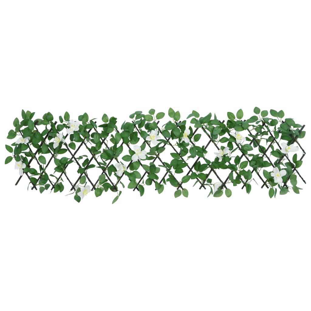 vidaXL Treillis de lierre artificiel extensible vert 180x30 cm