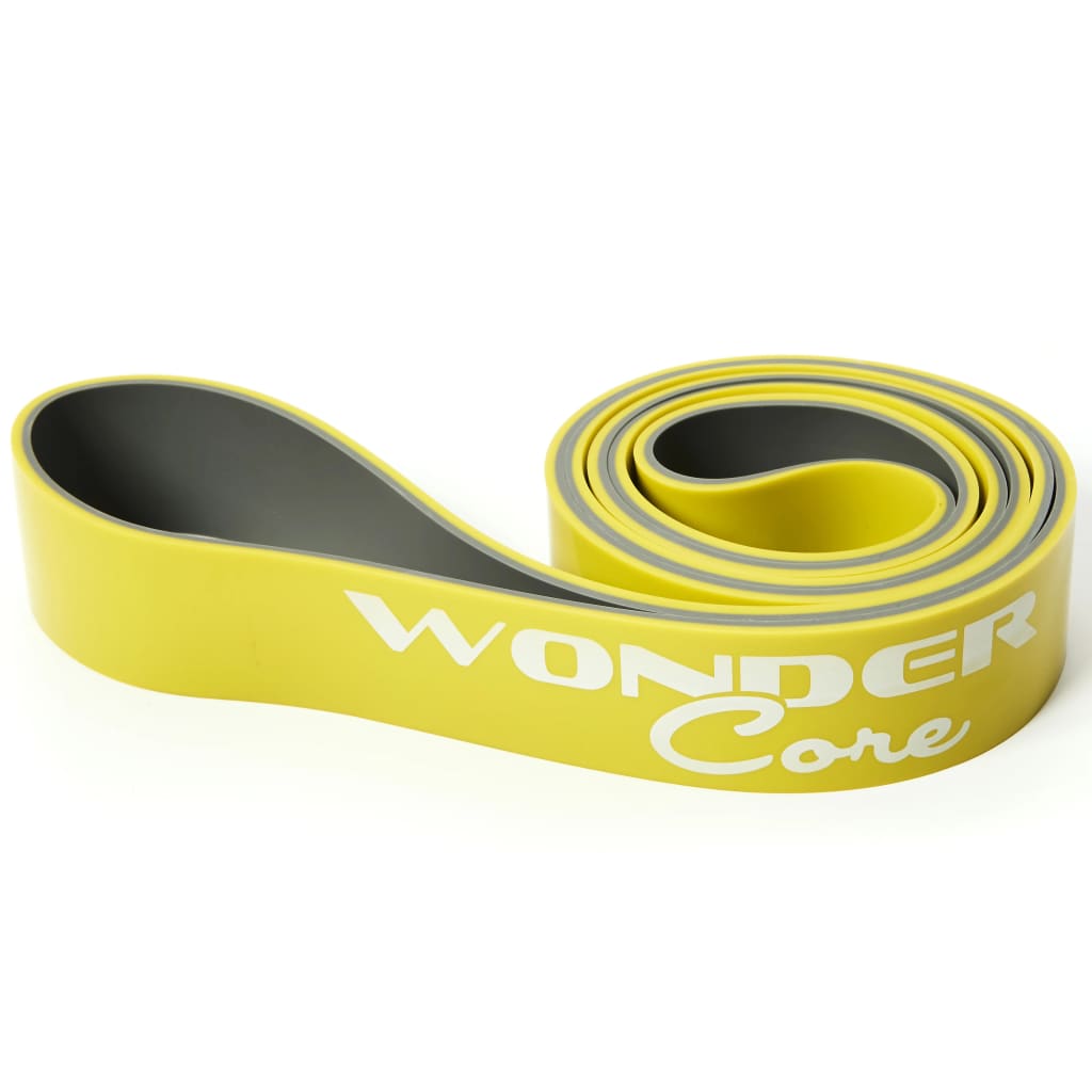 Wonder Core Bande d'exercice 4,4 cm Jaune et gris WOC048