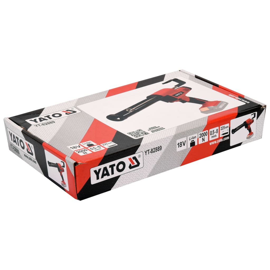 YATO Pistolet de calfeutrage sans batterie 18V