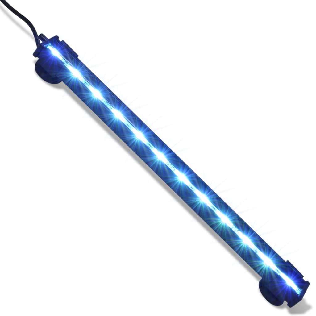 vidaXL Lampe LED RVB de bulles submersible d'aquarium 32 cm