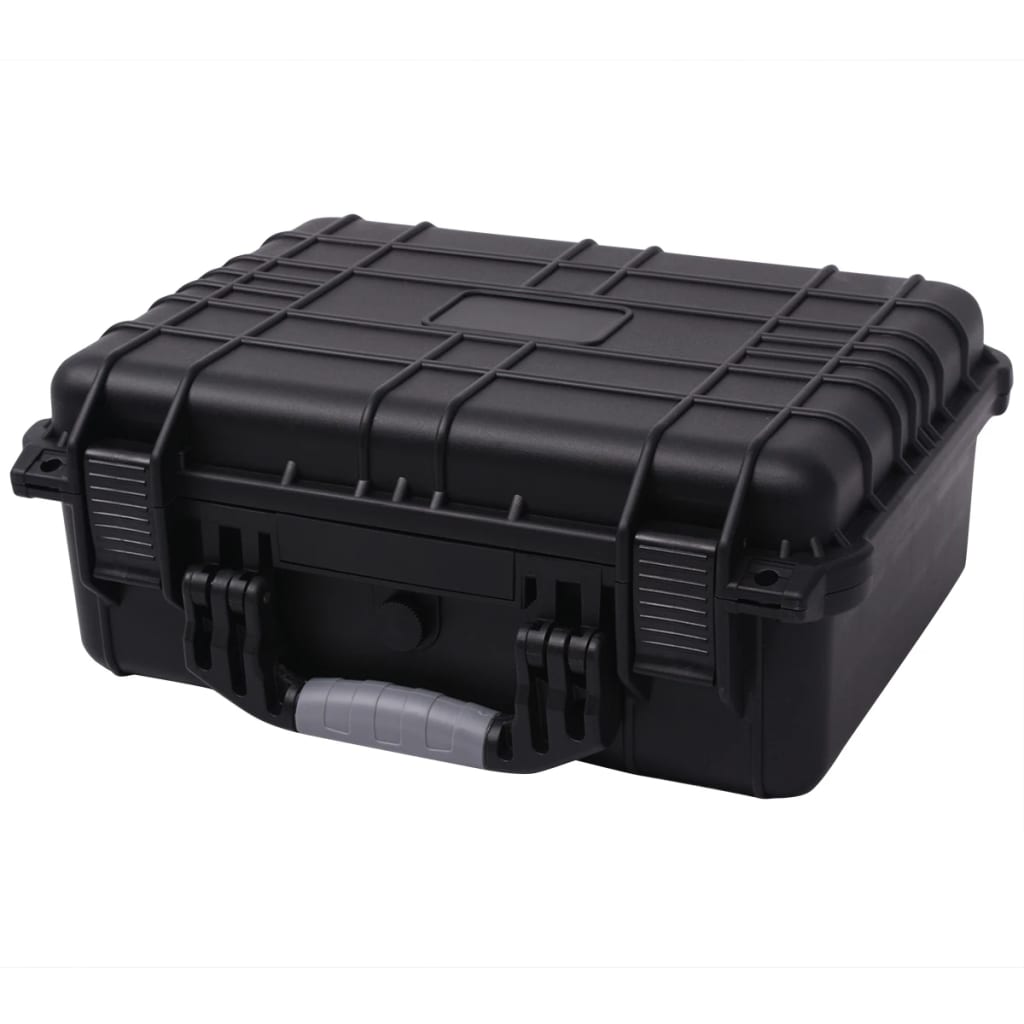 vidaXL Boîte de protection pour équipement 40,6 x 33 x 17,4 cm noir