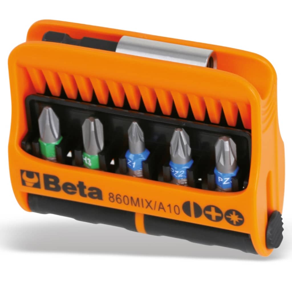Beta Tools 10 embouts avec porte-embout magnétique 860MIX/A10