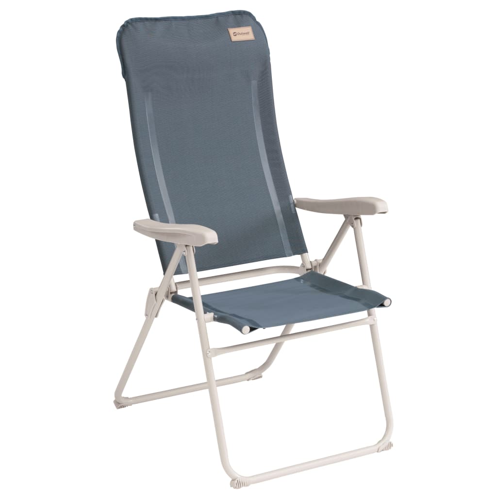 Outwell Chaise inclinable de camping Cromer Bleu océan