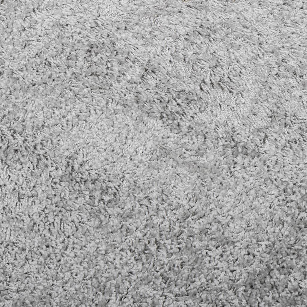vidaXL Tapis shaggy PAMPLONA poils longs moderne gris 300x400 cm