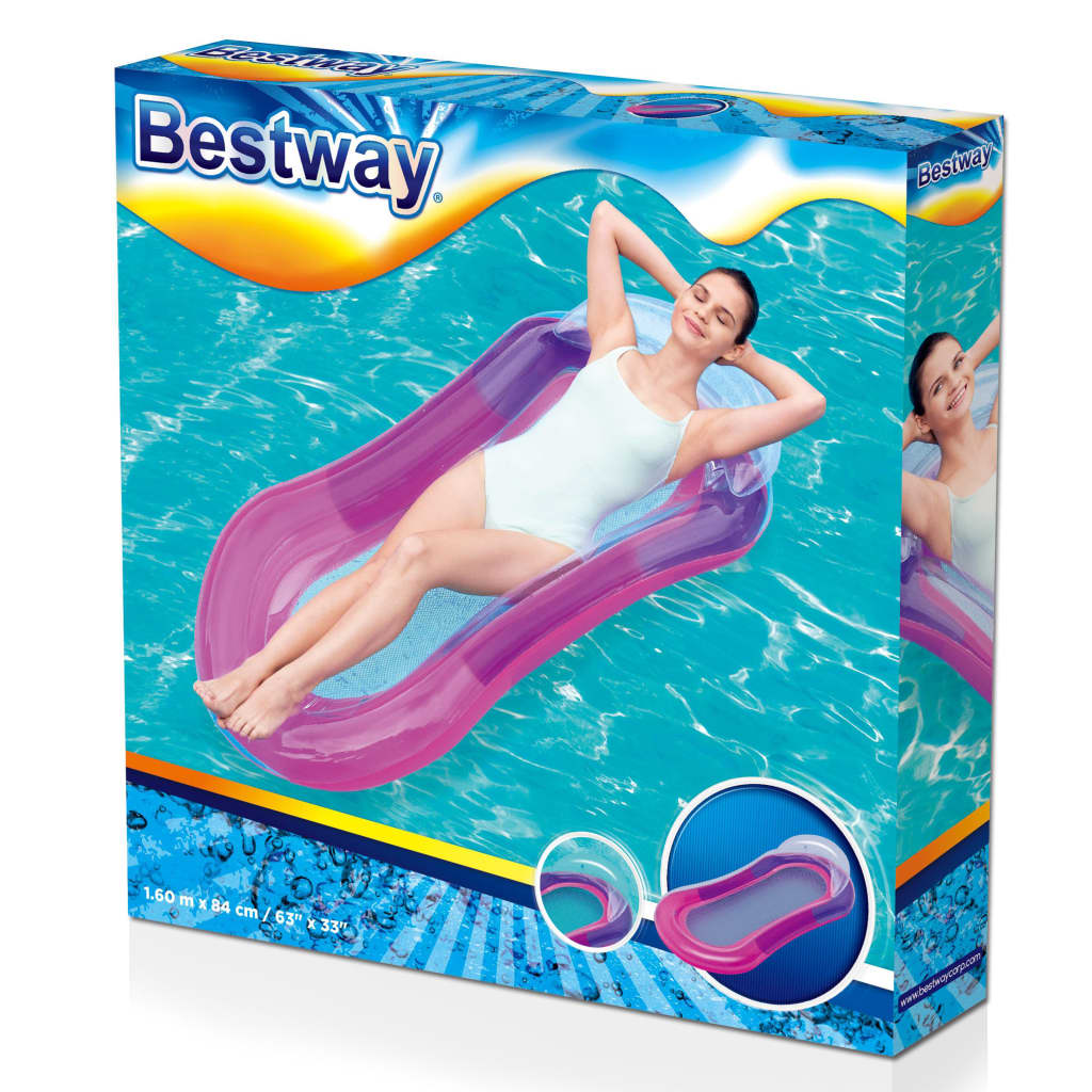 Bestway Chaise longue gonflable de piscine Aqua Lounge