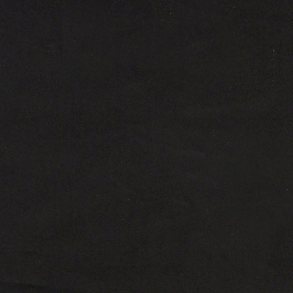 vidaXL Banc avec coussins noir 120,5x65x75 cm velours