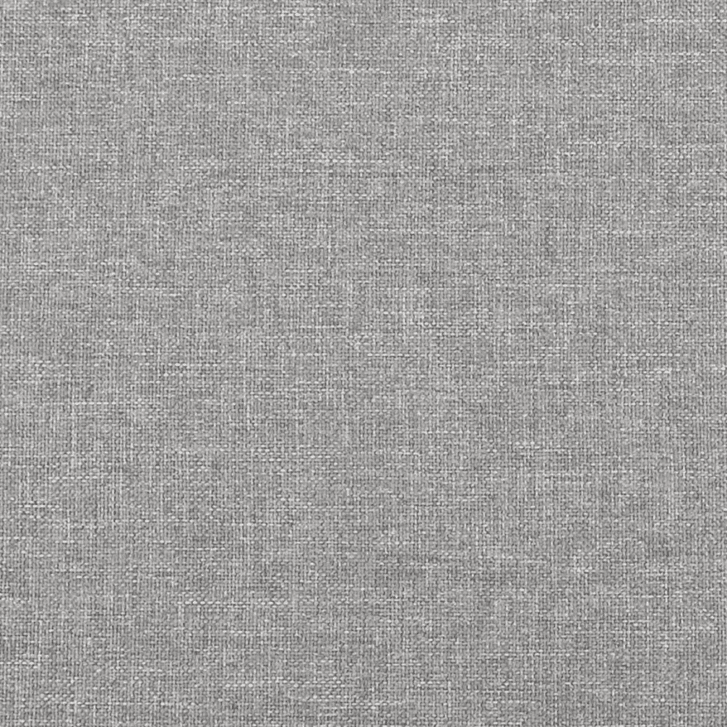 vidaXL Lit à sommier tapissier avec matelas Gris clair 90x200 cm Tissu