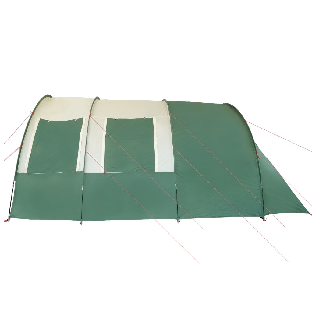 vidaXL Tente de camping tunnel 4 personnes vert imperméable
