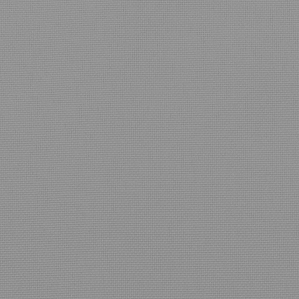 vidaXL Coussins de palette 2 pcs gris tissu oxford
