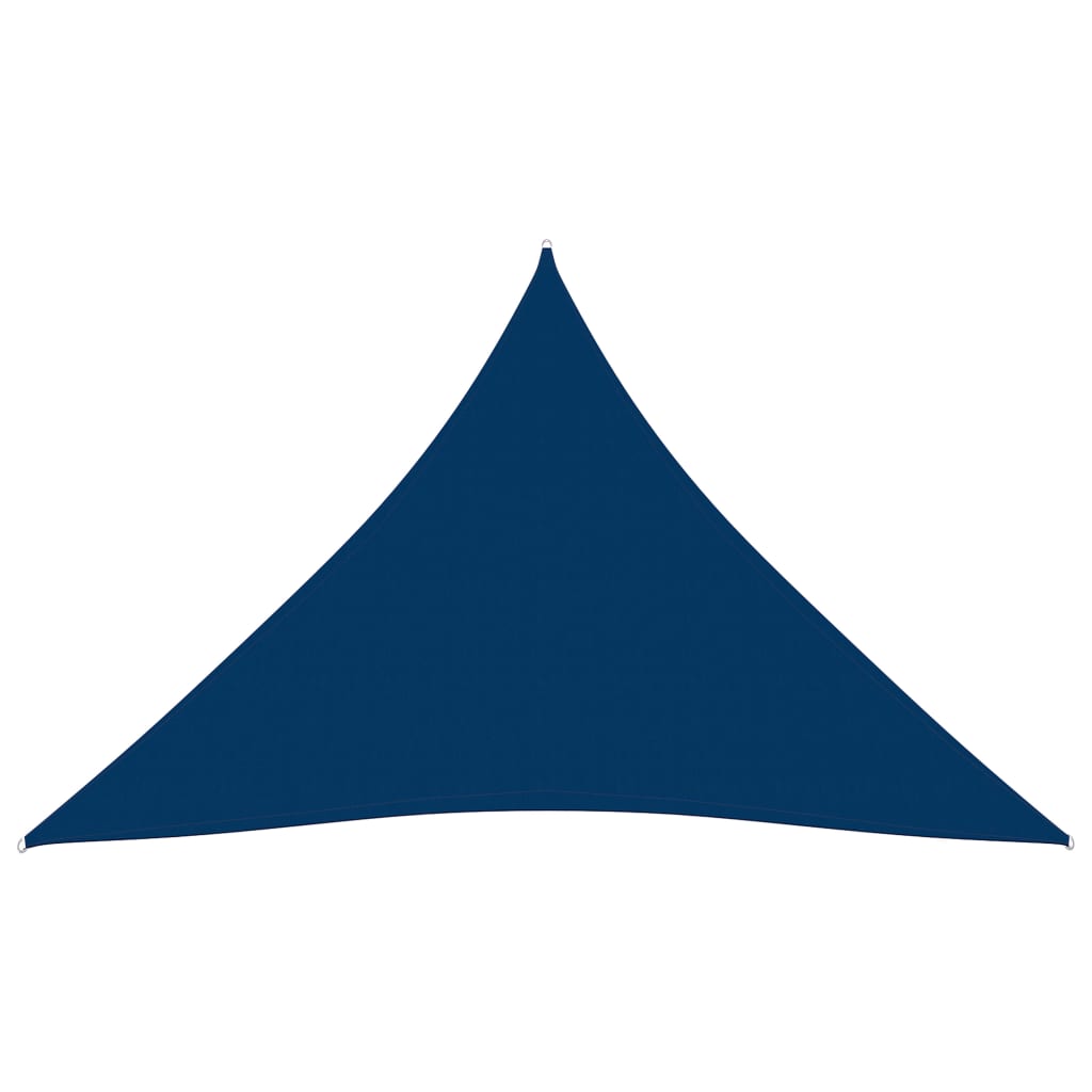vidaXL Voile de parasol Tissu Oxford triangulaire 5x6x6 m Bleu