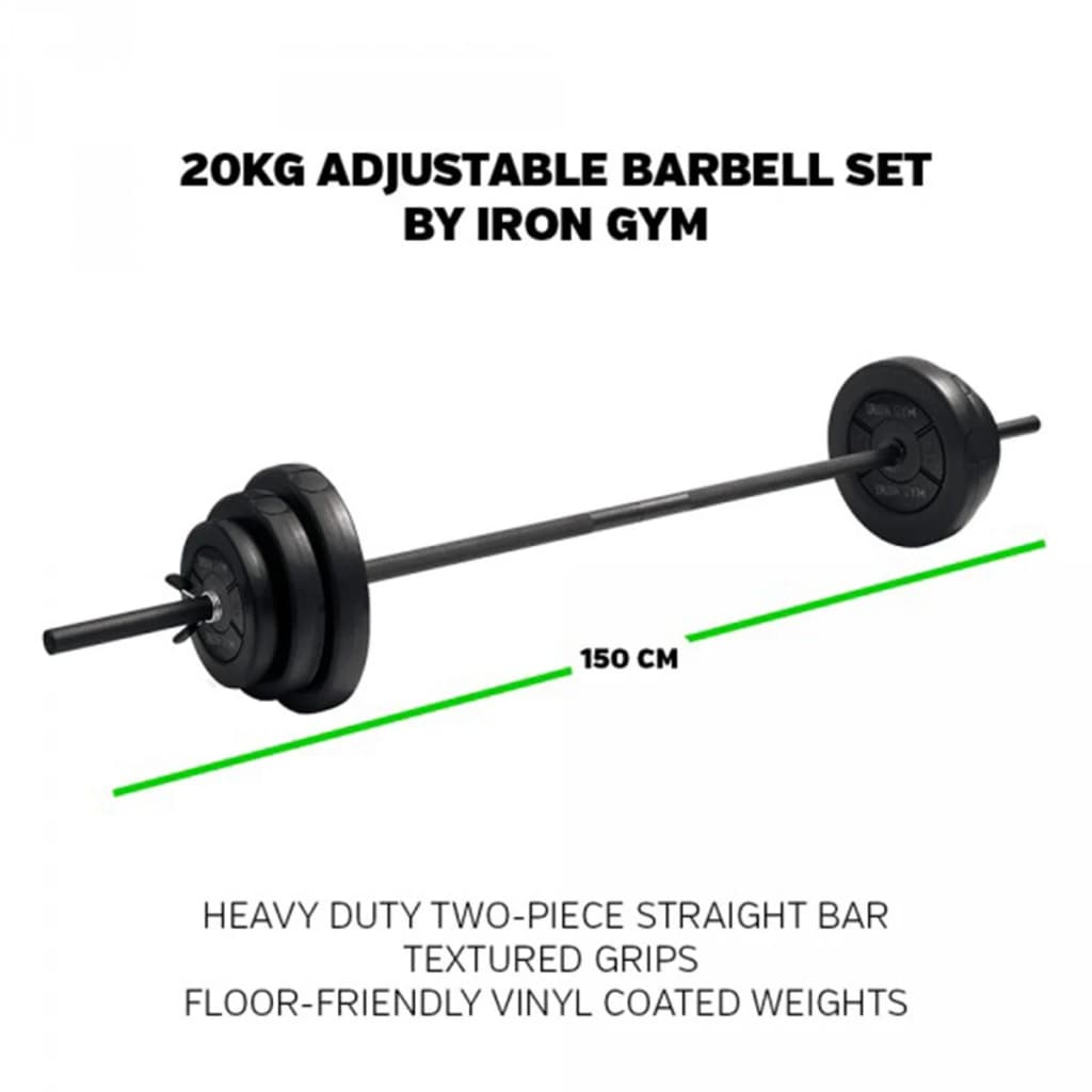 Iron Gym Haltères 20 kg IRG034