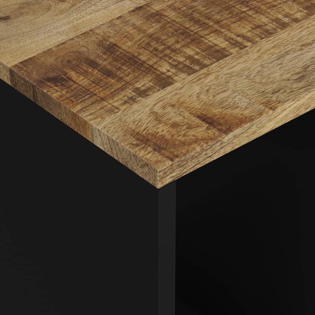 vidaXL Table d'appoint 40x31x46 cm Bois de manguier et d'ingénierie