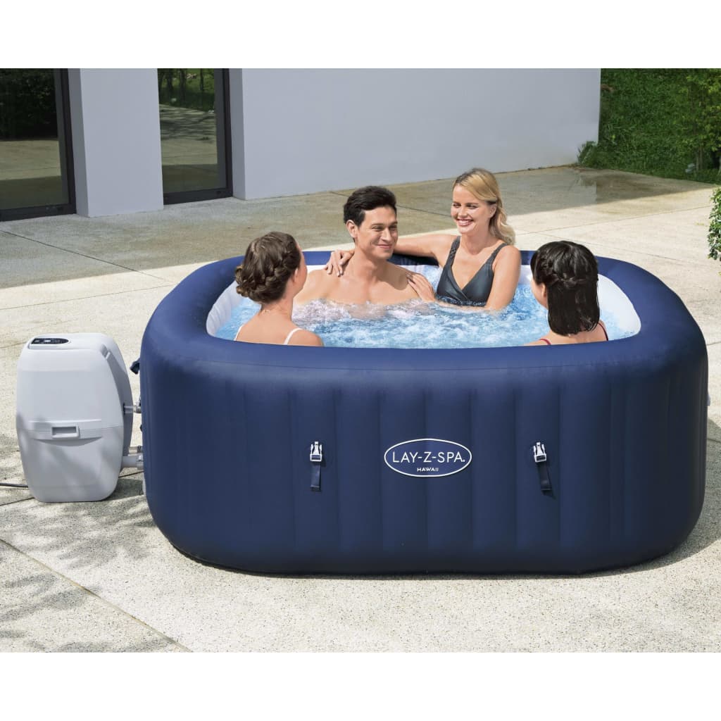 Bestway Lay-Z-Spa Bain à remous gonflable Hawaii AirJet