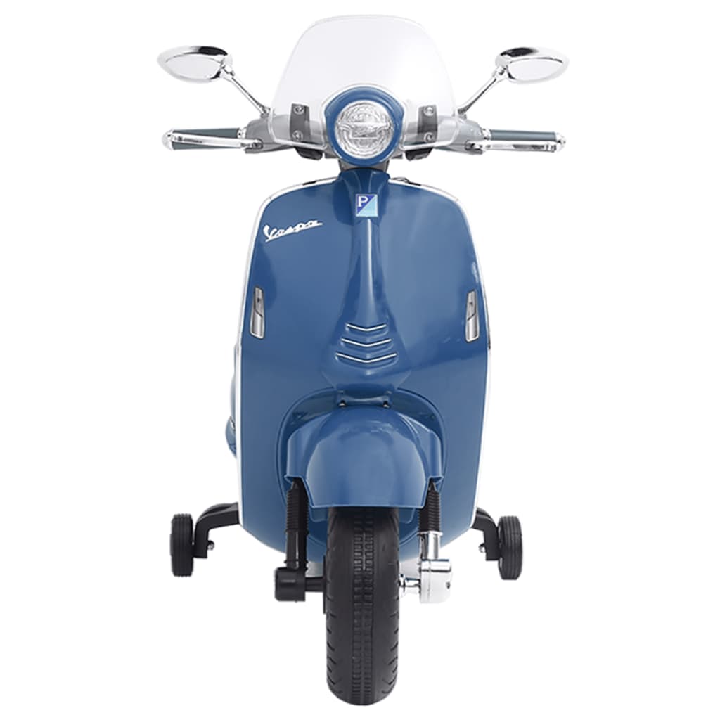 vidaXL Moto électrique pour enfants Vespa GTS300 bleu