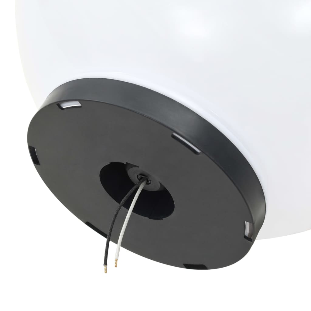 vidaXL Lampe à LED sous forme de boule 2 pcs Sphérique 40 cm PMMA