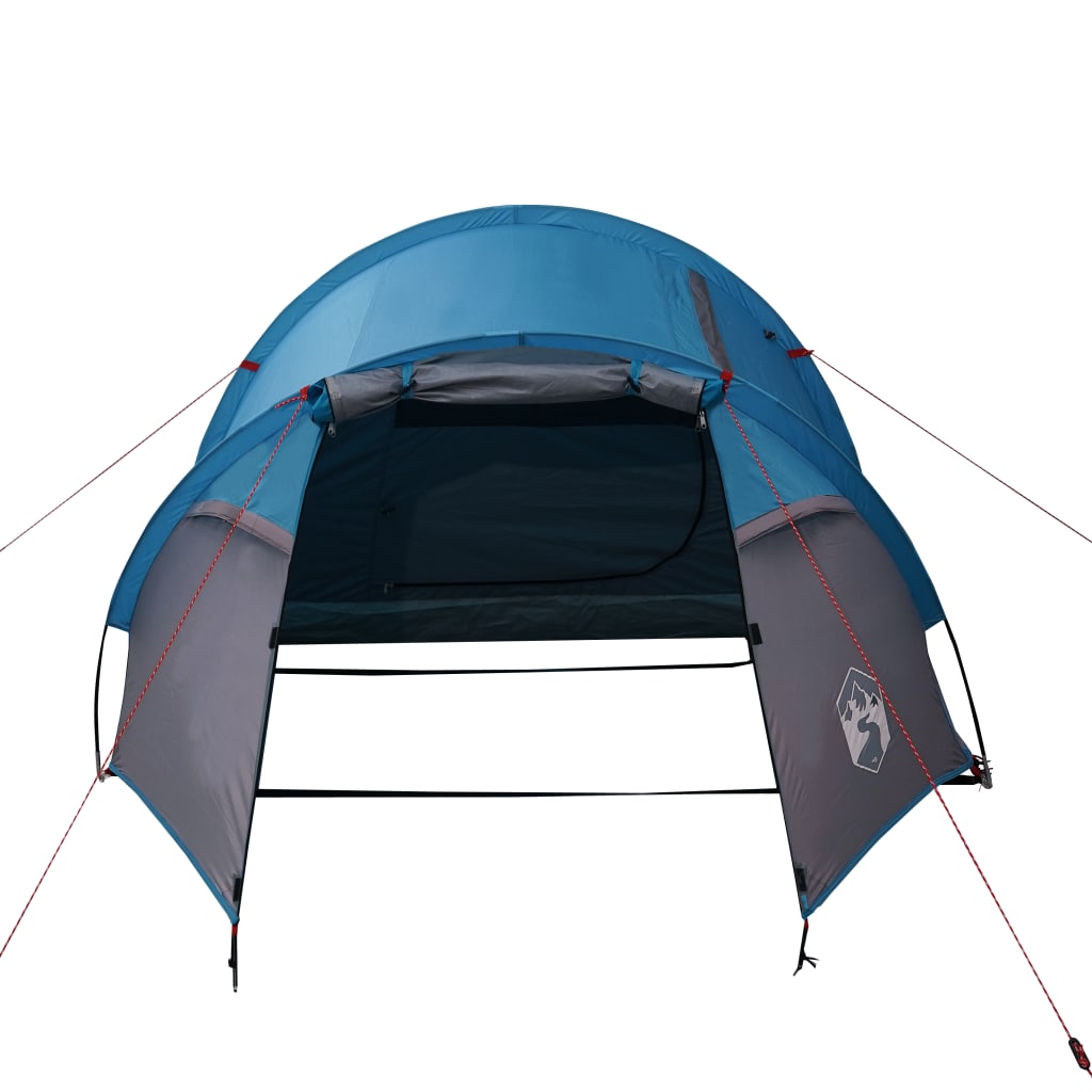 vidaXL Tente de camping 2 personnes bleu imperméable