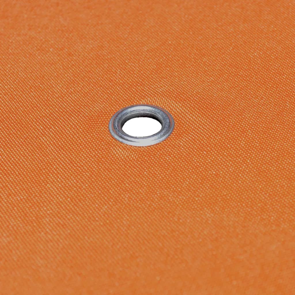 vidaXL Toile supérieure de belvédère 310 g / m² 3 x 3 m Orange