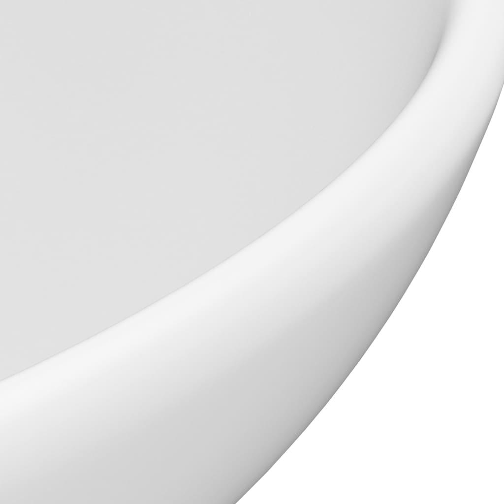 Lavabo rond en céramique