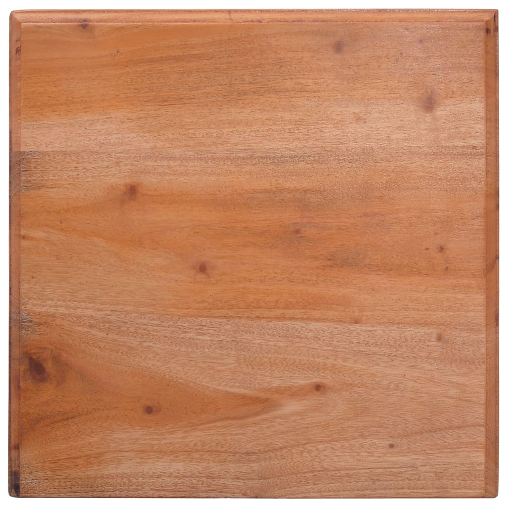 vidaXL Table de chevet bois d'acajou massif
