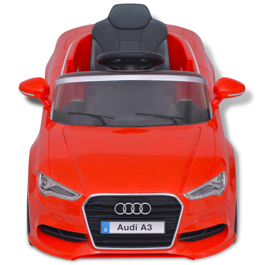 vidaXL Voiture électrique pour enfants télécommandée Audi A3 Rouge