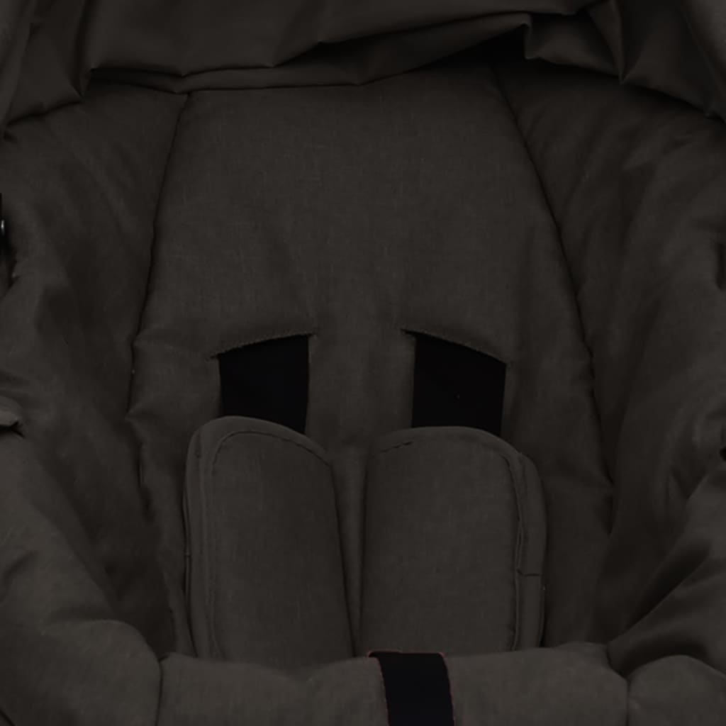 vidaXL Siège d'auto pour bébé Anthracite 42x65x57 cm